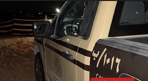 ضبط مواطن لارتكابه مخالفة التخييم في محمية الملك عبدالعزيز الملكية