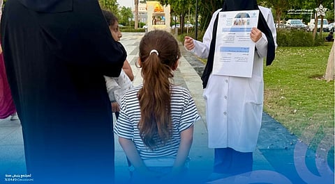 لرفع وعي المجتمع.. مجمع الملك عبدالله الطبي يطلق حملة ميدانية بعنوان «الطريق نحو التغطية الصحية الشاملة»