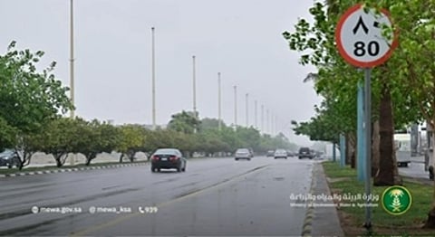 تتصدرها الرياض.. وزارة البيئة ترصد هطول أمطار في 5 مناطق