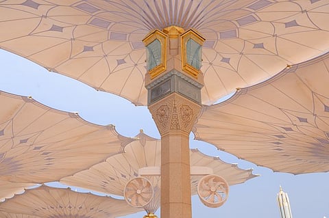 مظلات المسجد النبوي