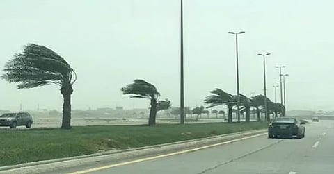 «الأرصاد»: رياحٌ شديدة على منطقة حائل