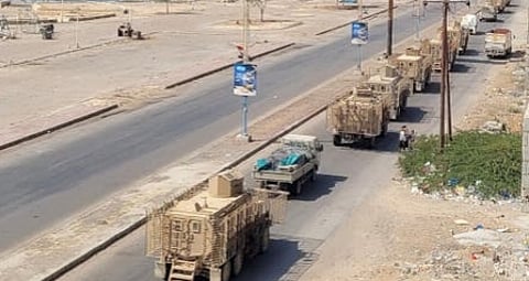 «درع الوطن» يدعو الانتقالي الجنوبي للانسحاب وتغليب المصلحة العامة