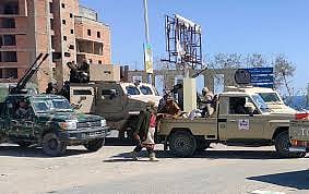 قوات درع الوطن تسيطر على مطار الريان بعد انسحاب قوات الانتقالي