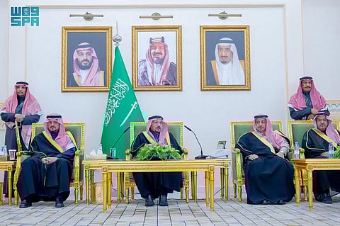 أمير القصيم يستقبل مديري الإدارات القانونية بالجهات الحكومية بالمنطقة