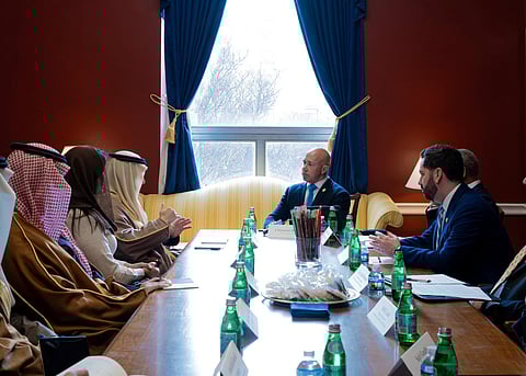 وزير الخارجية يبحث المستجدات الإقليمية والدولية مع رئيس لجنة الشؤون الخارجية بمجلس النواب الأمريكي