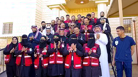 رئيس هيئة الهلال الأحمر السعودي يزور فرع منطقة الباحة ويقف على جاهزية المراكز وخطط التطوير