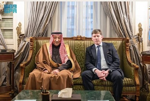 نائب وزير الخارجية يلتقي رئيس المكتب البريطاني لشؤون السودان