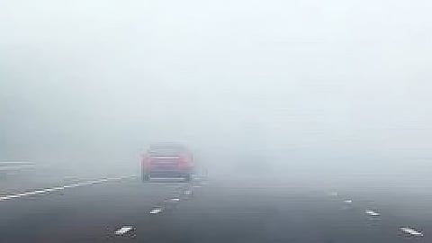 الأرصاد: 4 مناطق تتأثر بضباب حتى صباح غد الخميس