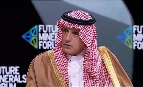 عادل الجبير: موقف المملكة ثابت ويرتكز على الحوار وحل القضايا بالوسائل السلمية