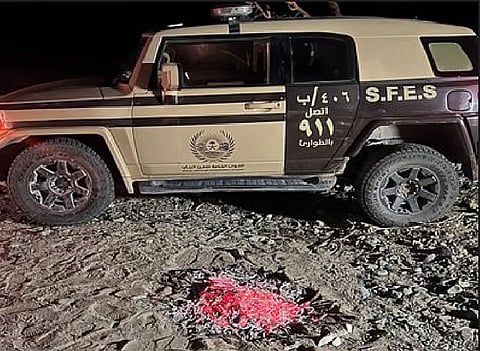 ضبط مواطن لإشعاله النار في غير الأماكن المخصصة لها بمحمية الإمام فيصل بن تركي