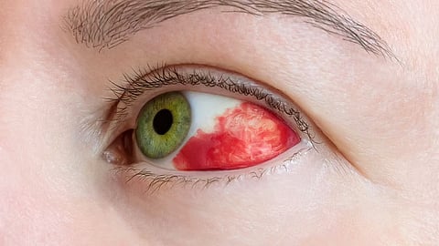فهد الطبية توضح مسببات النزف تحت ملتحمة العين وعوامل خطورة الإصابة بها