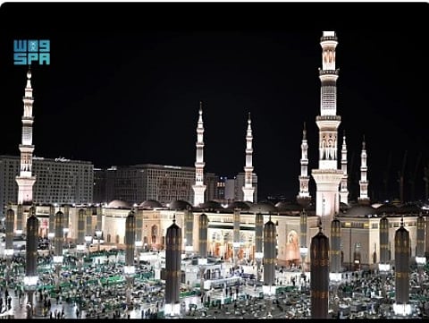 أكثر من 25 مليون مصلٍّ وزائر في المسجد النبوي خلال شهر رجب