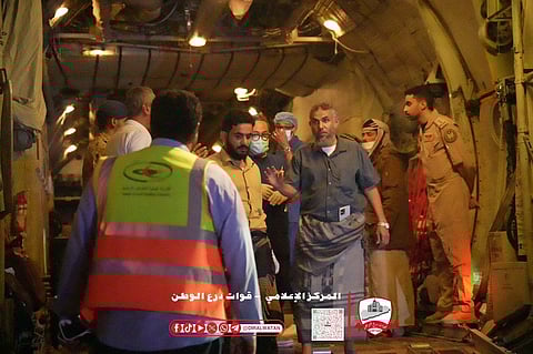 «درع الوطن»: إخلاء طبي سعودي لجرحى عسكريين يمنيين من عدن