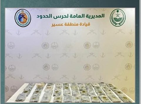 حرس الحدود بعسير يحبط تهريب 51 كيلوجرامًا من مادة الحشيش