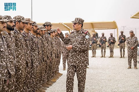 اللواء الحربي يتفقد المراكز الميدانية في محميتي الملك عبدالعزيز والملك خالد الملكيتين