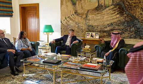 نائب وزير الخارجية يستقبل ممثل حلف «الناتو» ووفدًا من مجلس الشيوخ الفرنسي