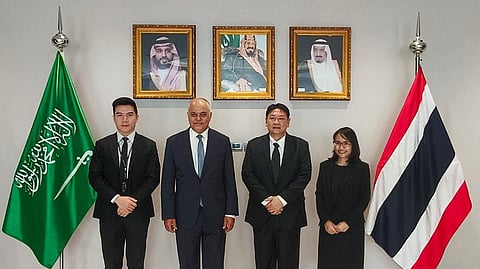 السفير عبدالرحمن السحيباني يبحث مع سفير تايلند الجديد تعزيز العلاقات الثنائية