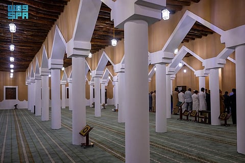 بالطراز النجدي السعودي.. مشروع الأمير محمد بن سلمان لتطوير المساجد التاريخية يطوّر مسجد العودة بالدرعية