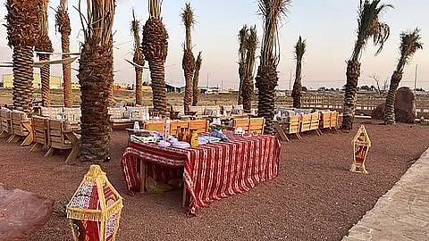 بلدة النفيد الترائية بمحافظة رياض الخبراء تحتفل بليلة العيد بفعاليات متنوعة