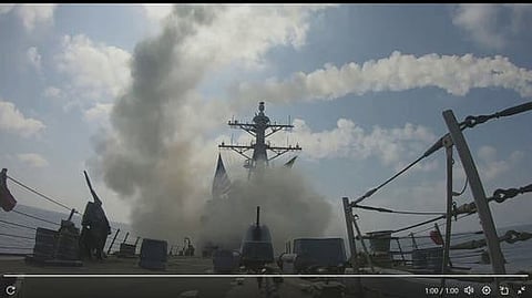 القيادة المركزية الأمريكية: دمرنا أهدافًا إيرانية تهدد الملاحة في مضيق هرمز