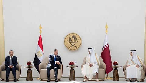 السيسي في قطر