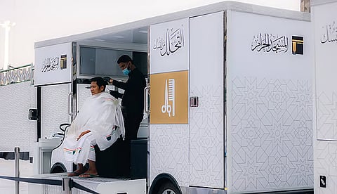 488 ألف مستفيد من خدمة التحلل من النسك بالمسجد الحرام خلال رمضان