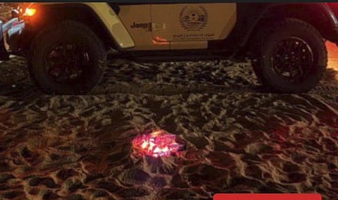 ضبط مواطن لإشعاله النار في غير الأماكن المخصصة لها بمحمية الأمير محمد بن سلمان الملكية