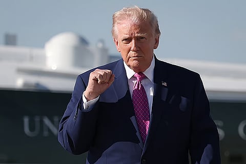 «ترامب»: اعترضنا سفينة كانت تحمل هدية من الصين لإيران