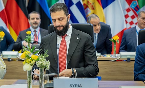 الشرع: إغلاق مضيق هرمز خطر كبير