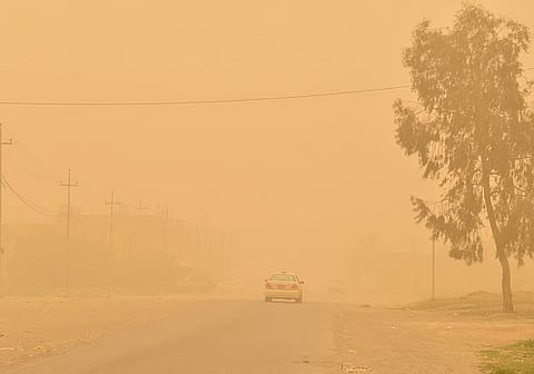 مركز العواصف: تسجيل 56 حالة نشاط غباري في المنطقة