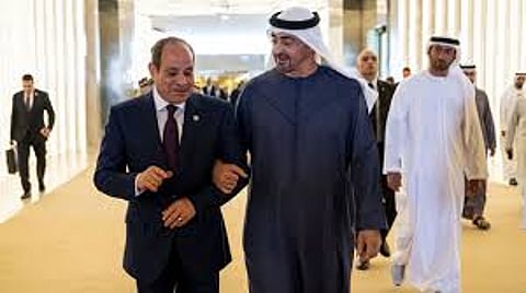 السيسي ومحمد بن زايد