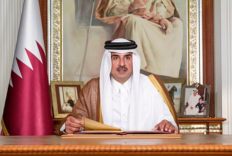أمير قطر: التوصل لحلول دبلوماسية سبيل أمثل لمعالجة الأزمات
