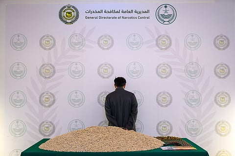 ضبط 845.087 قرصًا من الإمفيتامين المخدر بالمنطقة الشرقية