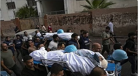 استشهاد 8 فلسطينيين وإصابة العشرات في غارات للاحتلال الإسرائيلي على غزة