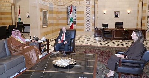 نواف سلام يستقبل سفير المملكة لدى لبنان