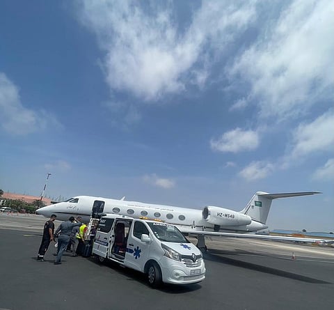 طائرة الإخلاء الطبي الجوي