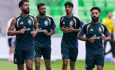 استعدادًا لمواجهة الرأس الأخضر.. المنتخب السعودي يستأنف تدريباته في كأس العالم