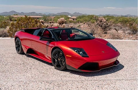 لامبورجيني مورسيلاجو رودستر نادرة معروضة للبيع في مزاد علني