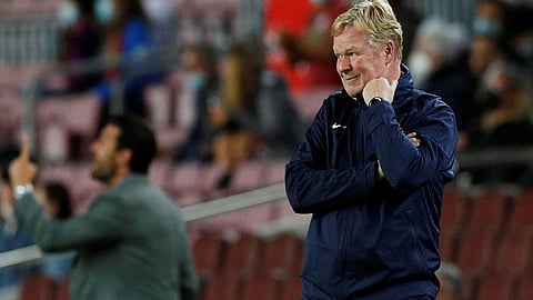 مدرب برشلونة يفتح النار على حُكام الليجا بعد كبوة قادش