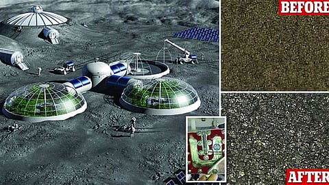 استخلاص الماء والأكسجين من تربة القمر.. طريقة جديدة تساعد على الحياة بالمريخ