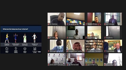 المسحل يناقش مع «فيفا» المقترح السعودي بإقامة المونديال كل عامين