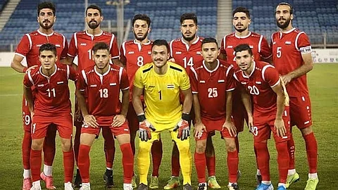 مجموعة الأخضر.. سوريا تمطر شباك البحرين برباعية في «غرب آسيا»