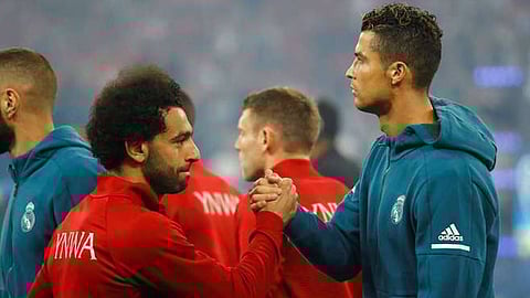 صراع شرس بين صلاح ورونالدو على جائزة جديدة بالدوري الإنجليزي