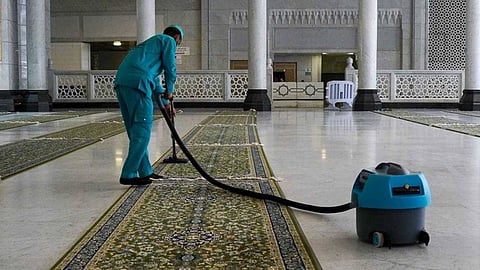 بالصور.. جاهزية المصليات بالتوسعة السعودية الثالثة لاستقبال المصلين غدًا الجمعة