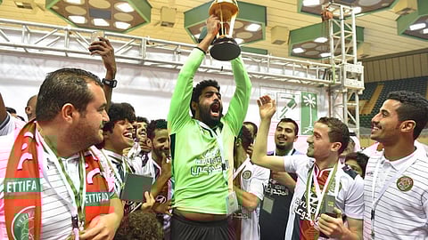 نهائي كأس الصالات يجمع القادسية بالاتفاق في الدمام