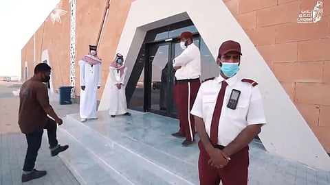 بالفيديو.. رحلة استلام الأسلحة والذخائر من مقر نادي الصقور والصيد بالرياض