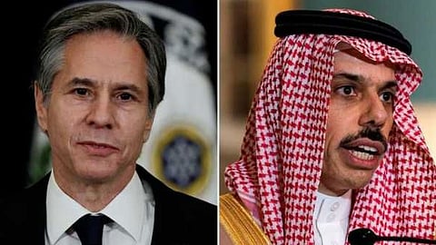 الأمير فيصل بن فرحان يبحث مع نظيره الأمريكي مستجدات الأزمة السودانية