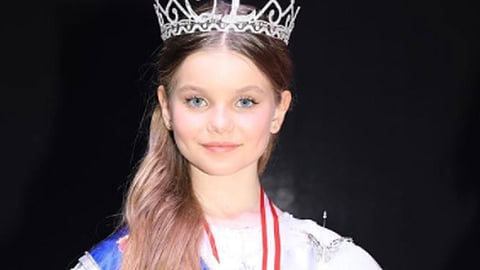 طفلة روسية تحصل على لقب أجمل فتاة في أوراسيا