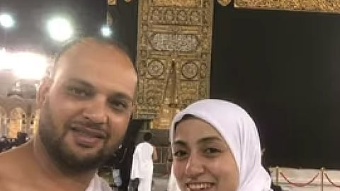 في 48 ساعة.. زوجان مصريان يسافران من طنطا لمكة بالدراجة النارية لأداء العمرة