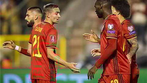 بلجيكا تفوز على إستونيا بثلاثية وتحجز مقعدها في كأس العالم 2022